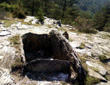 Sépulture au dessus de Cauvel